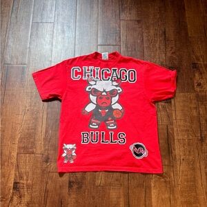 Vintage look Ri-Roc Benny the bull tee Large Preown